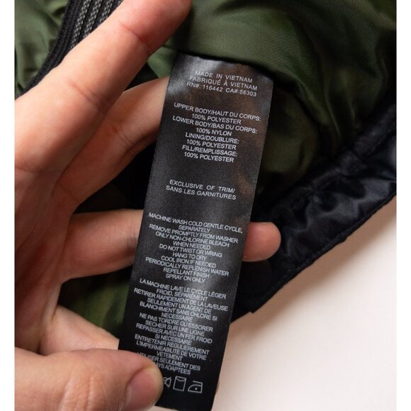 Lurking Class Snowboard Skull Jacket Men's Small Black Green Full Zip Hooded Ski - Picture 10 of 16